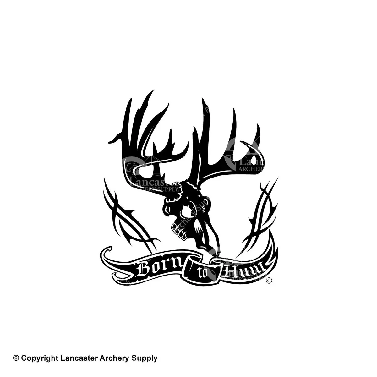 Outdoor Decals - Born To Hunt 1