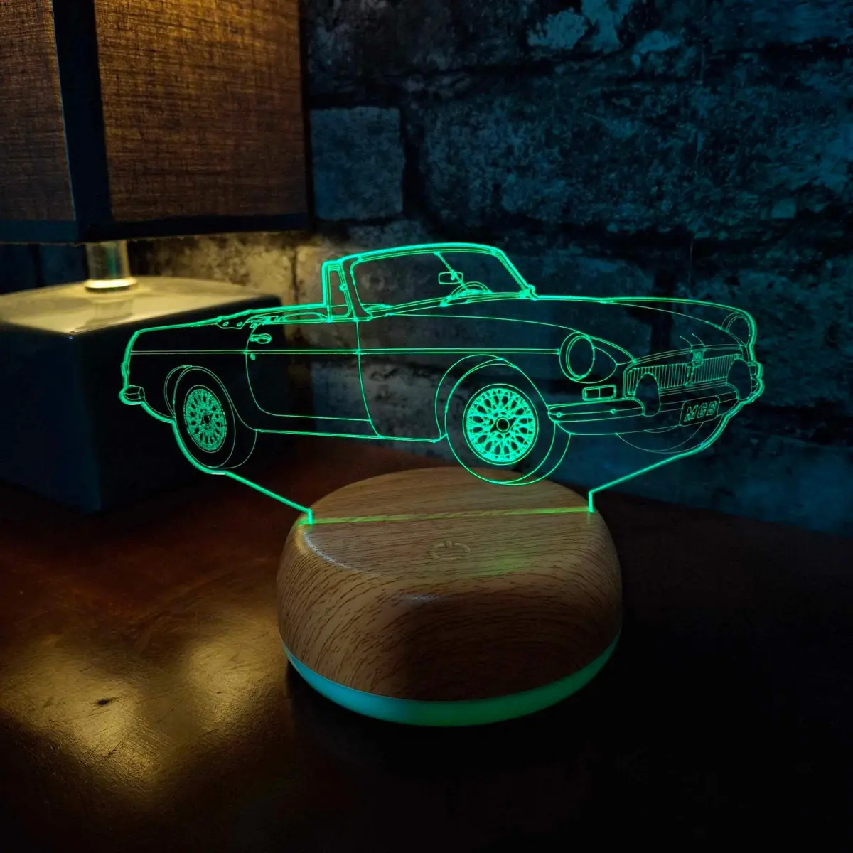 Mgb Sports Car Led Lamp Night Light 1