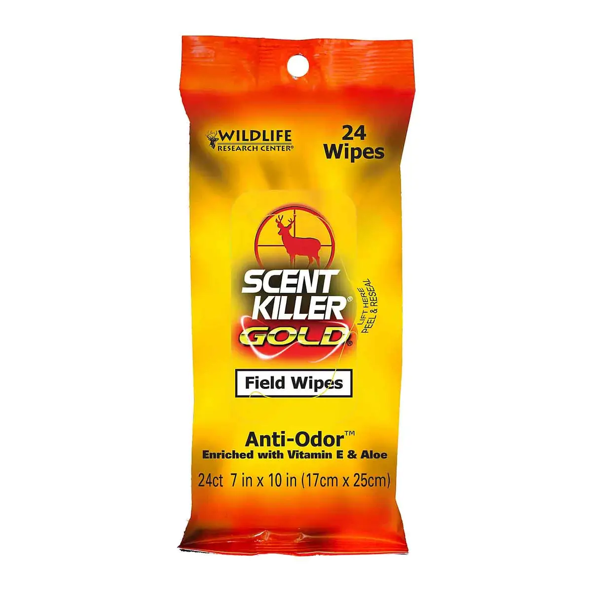 Wildlife Research Center Scent Killer Gold Field Wipes 1