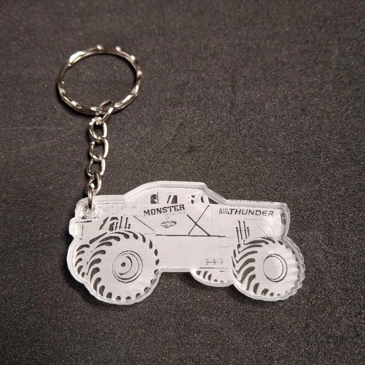 Big Thunder Monster Truck Keyring 1