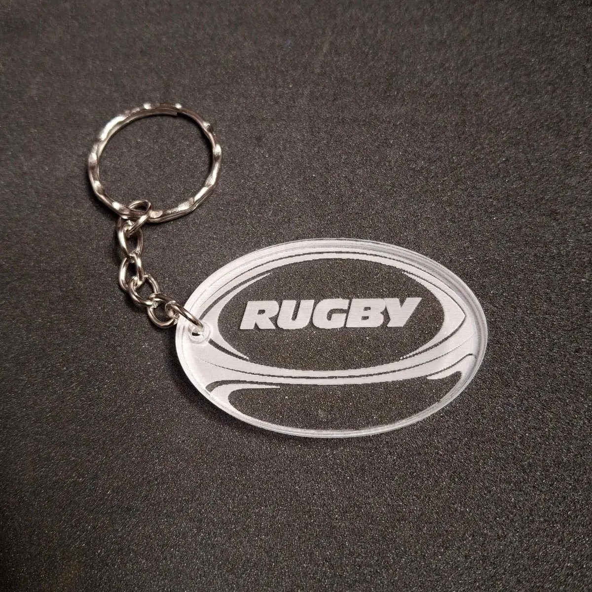 Rugby Ball Keyring 1