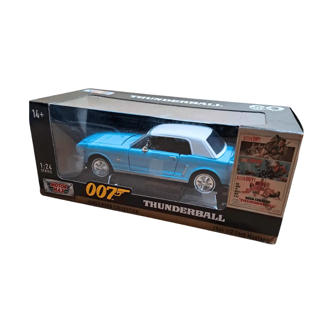 Ford Mustang 1964 Thunderball James Bond Collection 1/24 Scale 1