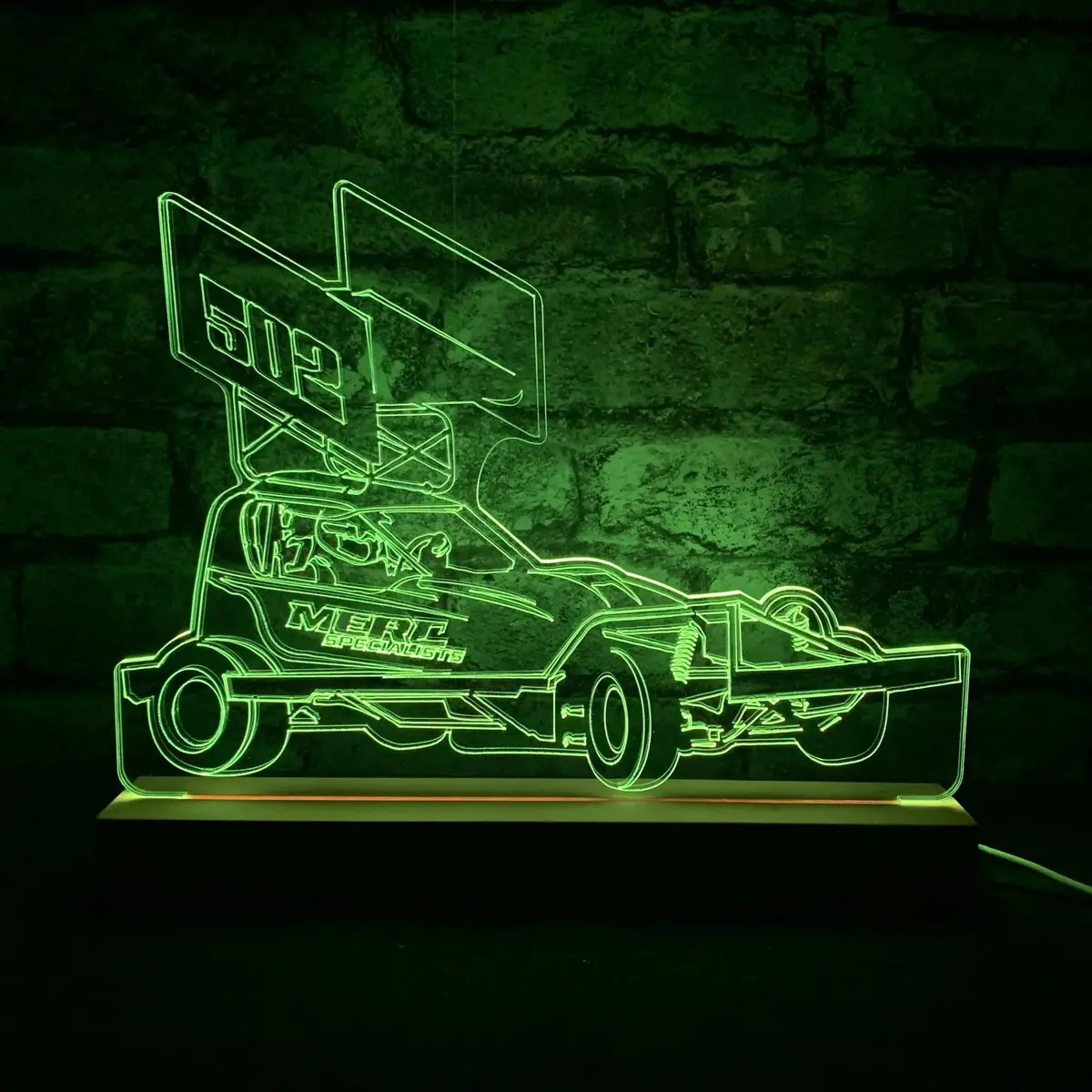 #502 Ricky Wilson Brisca F1 Night Light 1