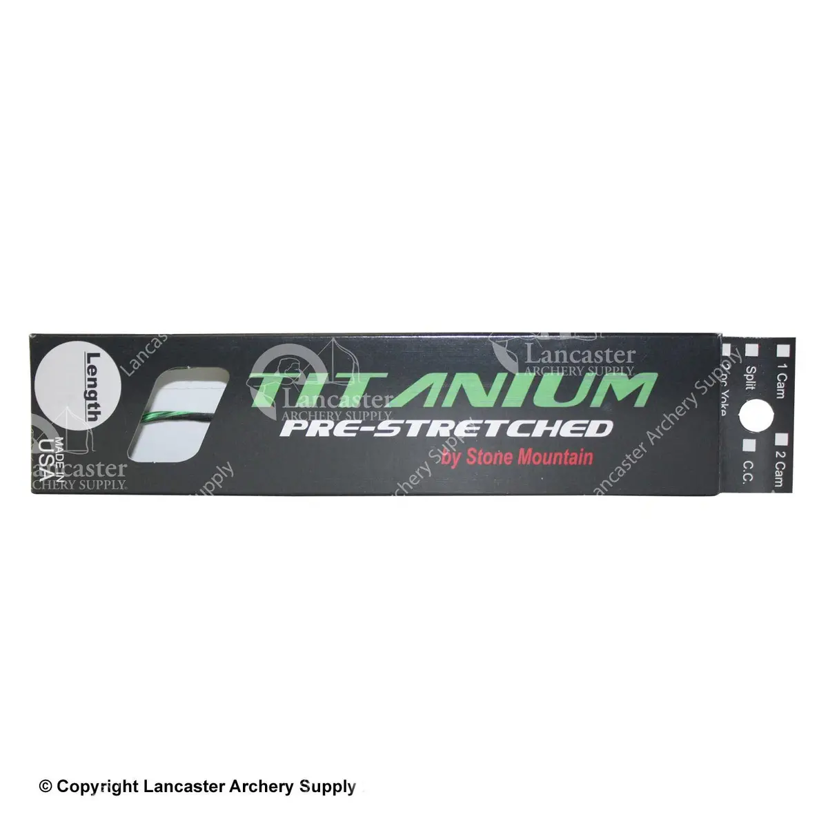 Stone Mountain Titanium 1 Cam String 1
