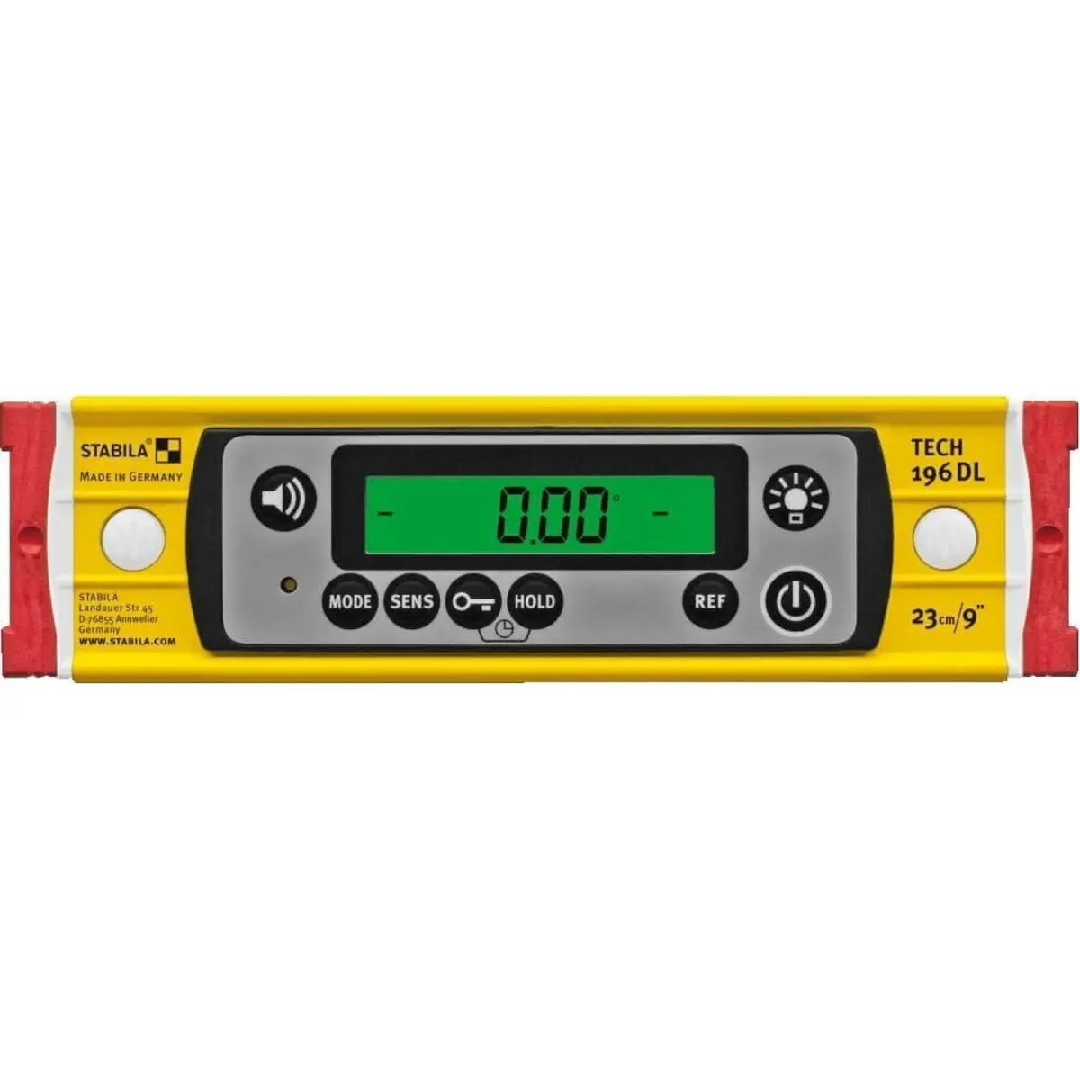 Stabila 39509 9" Ip 67 Tech Level 196 Dl With Case 1