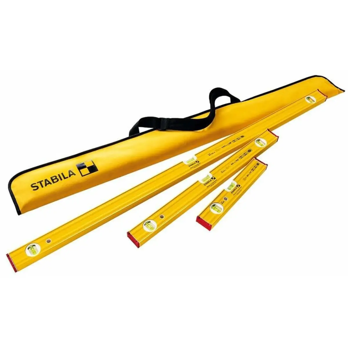 Stabila 29840 Pro Set 12", 24", & 48" 80 As Spirit Levels 1
