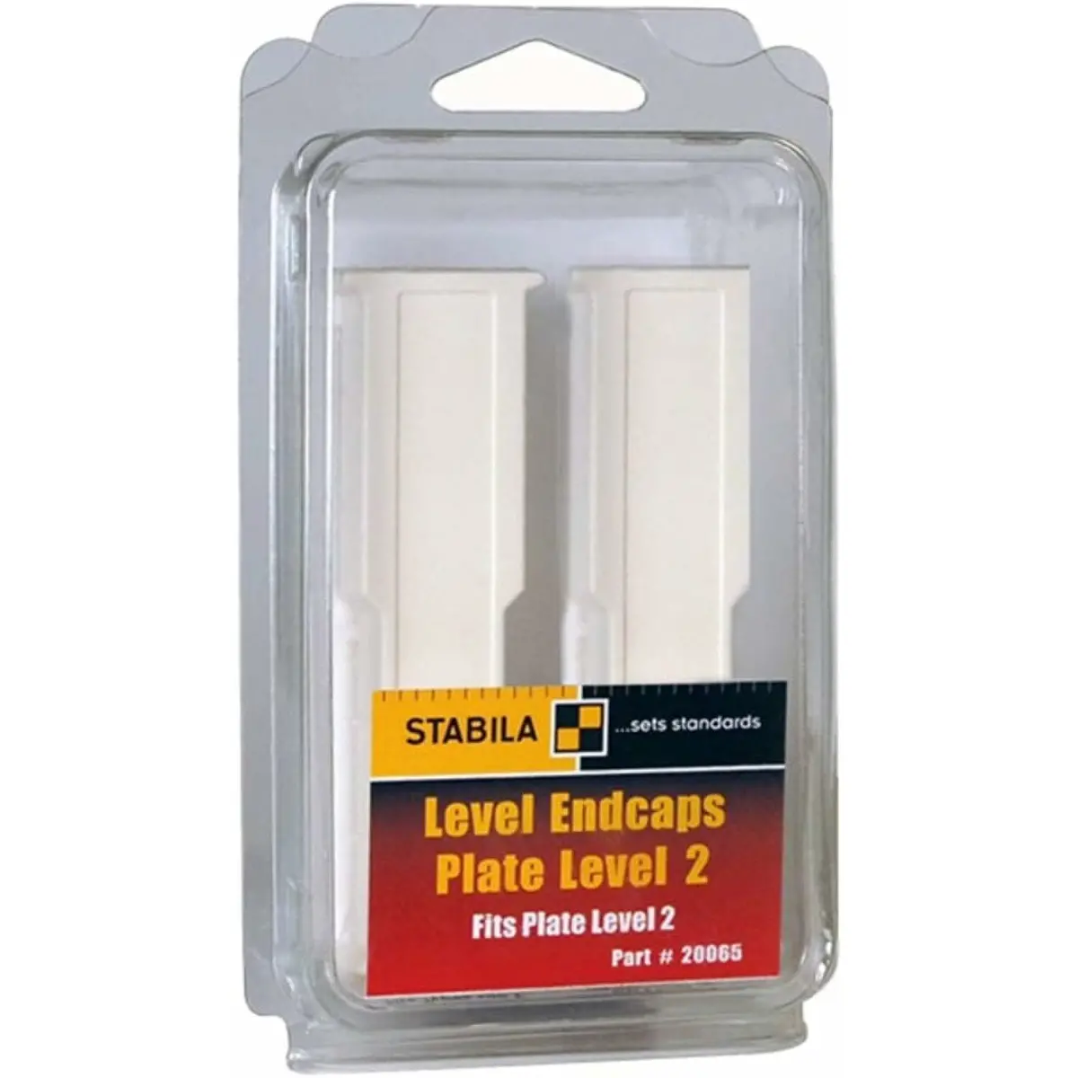 Stabila 20065 Type 106T Plate Level 2 Endcaps, 2 Pcs., Generation 2 1