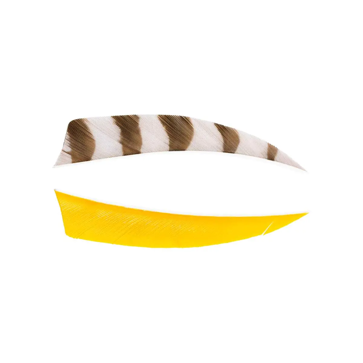 Trueflight 4" Shield Back Feathers (18 Count Combo Pack) 1