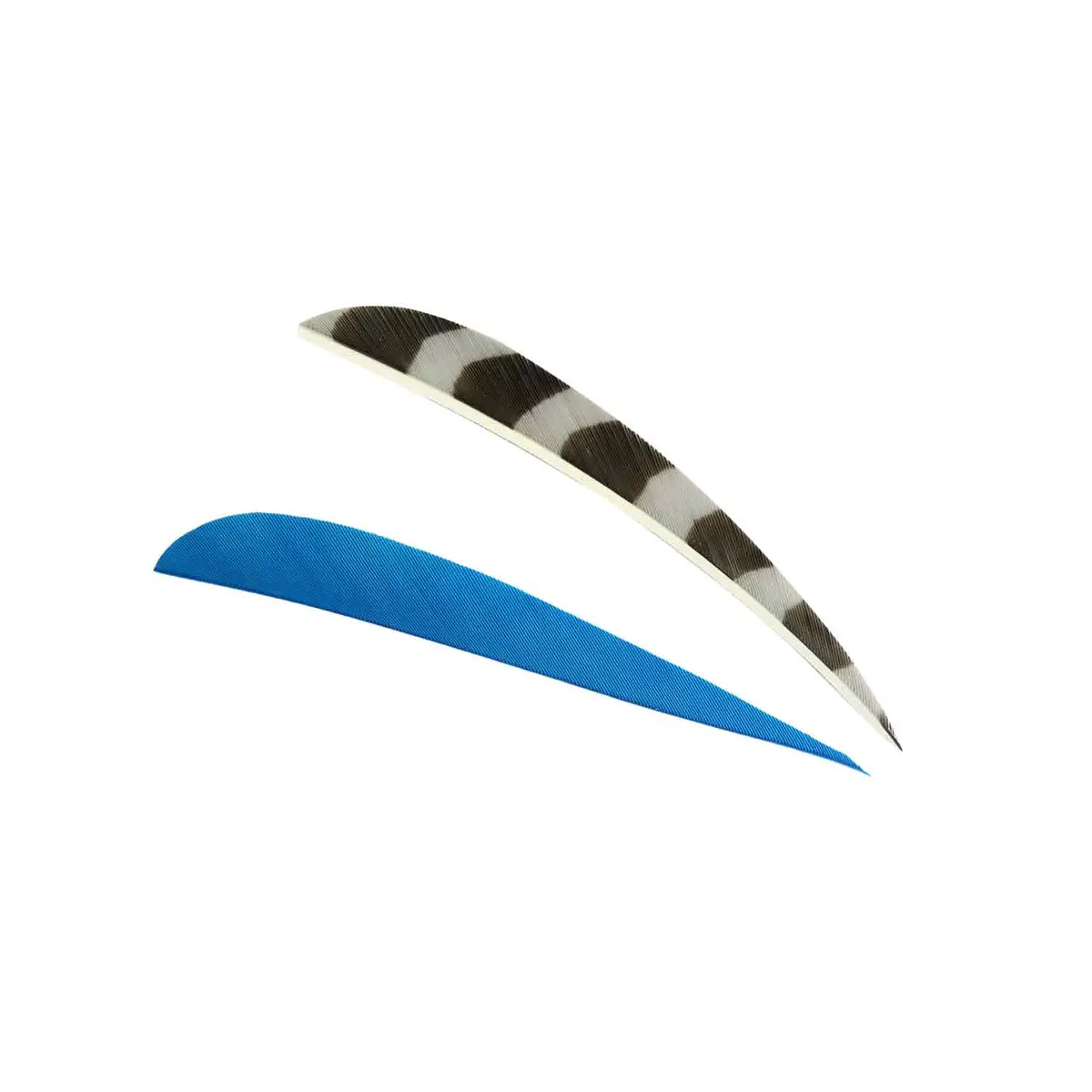 Trueflight 4" Round Back Feathers (18 Count Combo Pack) 8