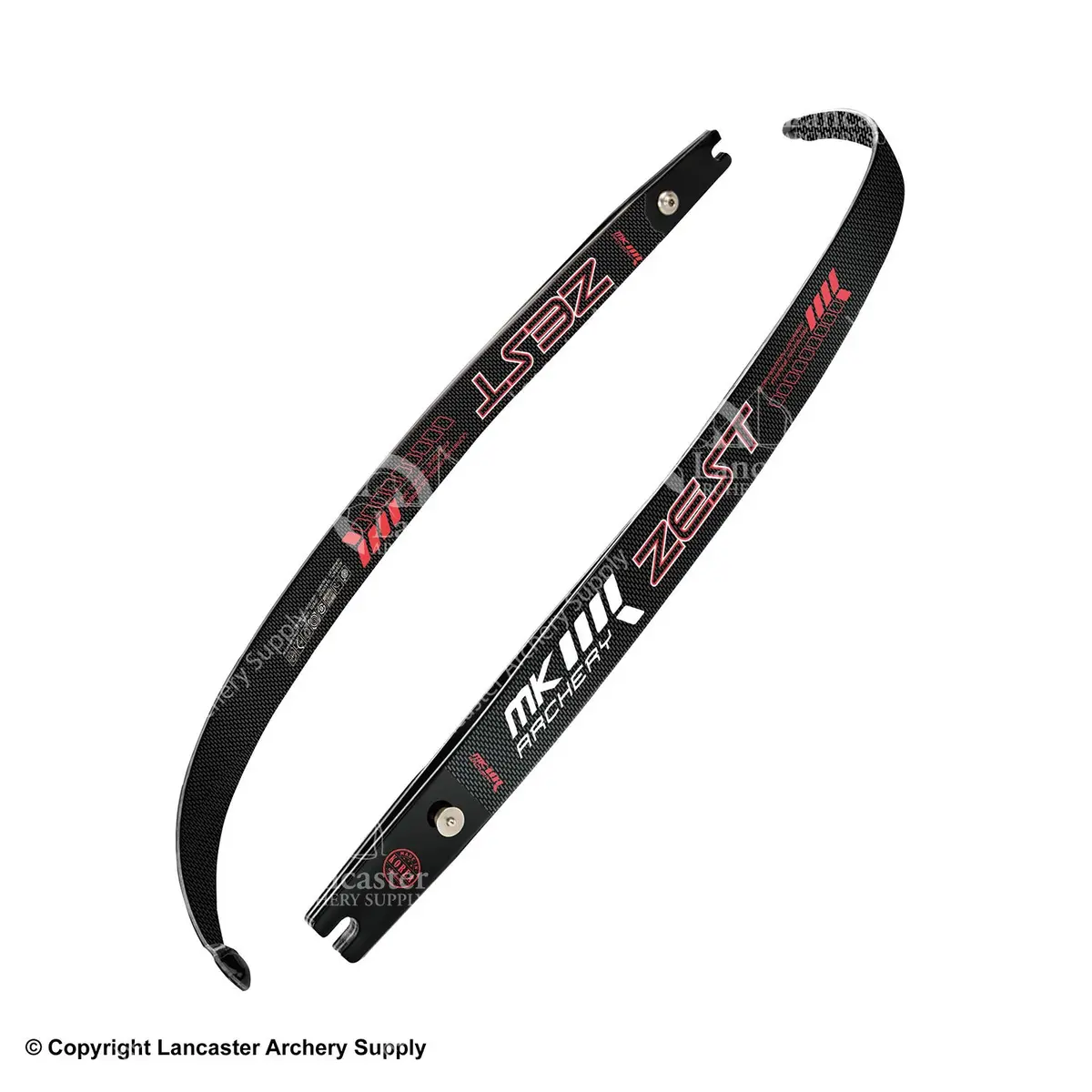 MK Archery Zest ILF Recurve Bow Limbs – Lightweight & Tunable