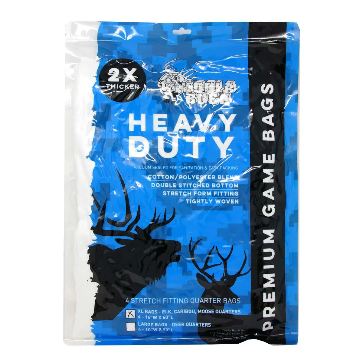 Koola Buck Heavy Duty Elk Quarter Game Bags 1