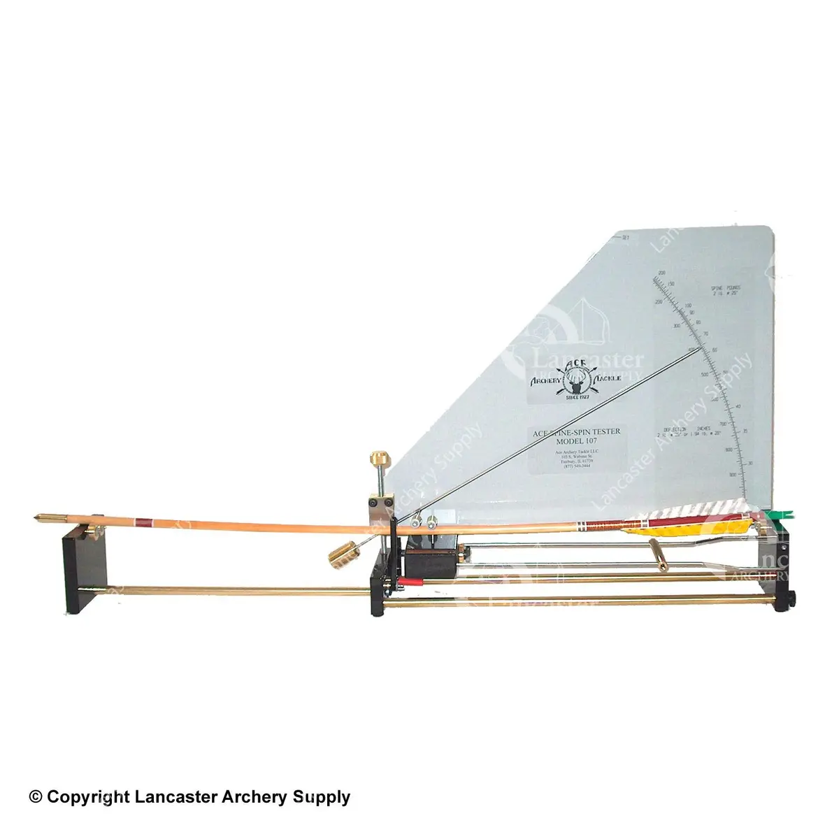Ace Archery Tackle Spine-Spin Tester (Model 107) 1