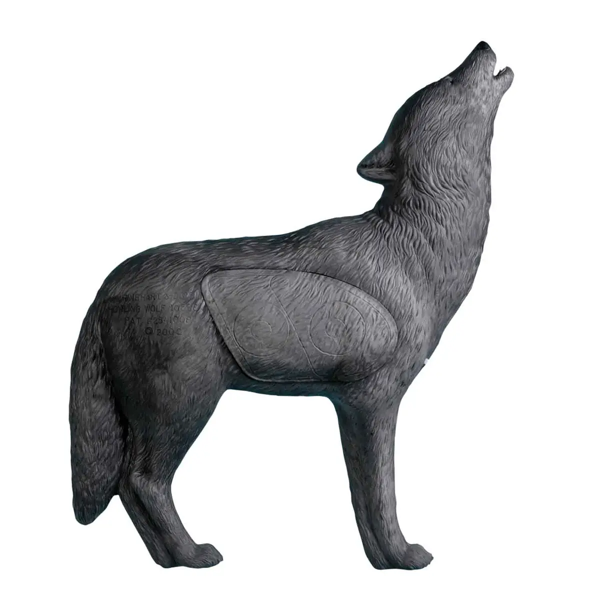 Rinehart Howling Grey Wolf Target 1