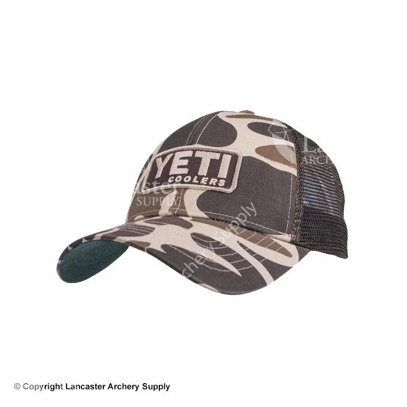 Yeti Custom Camo Hat With Patch 1
