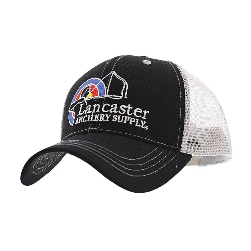 Lancaster Archery Supply Black Trucker Cap 1