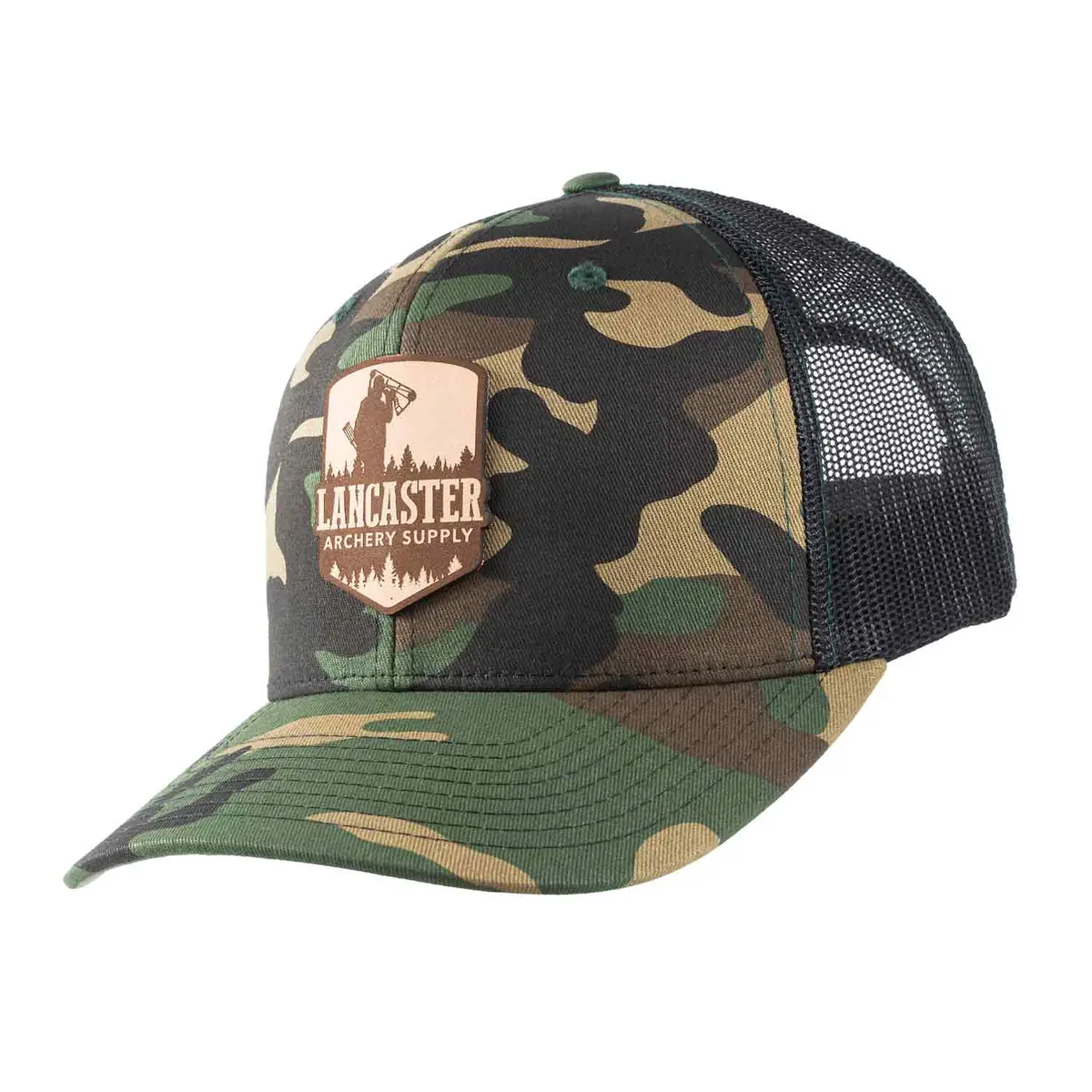 Lancaster Archery Supply Parks Leather Patch Cap 1