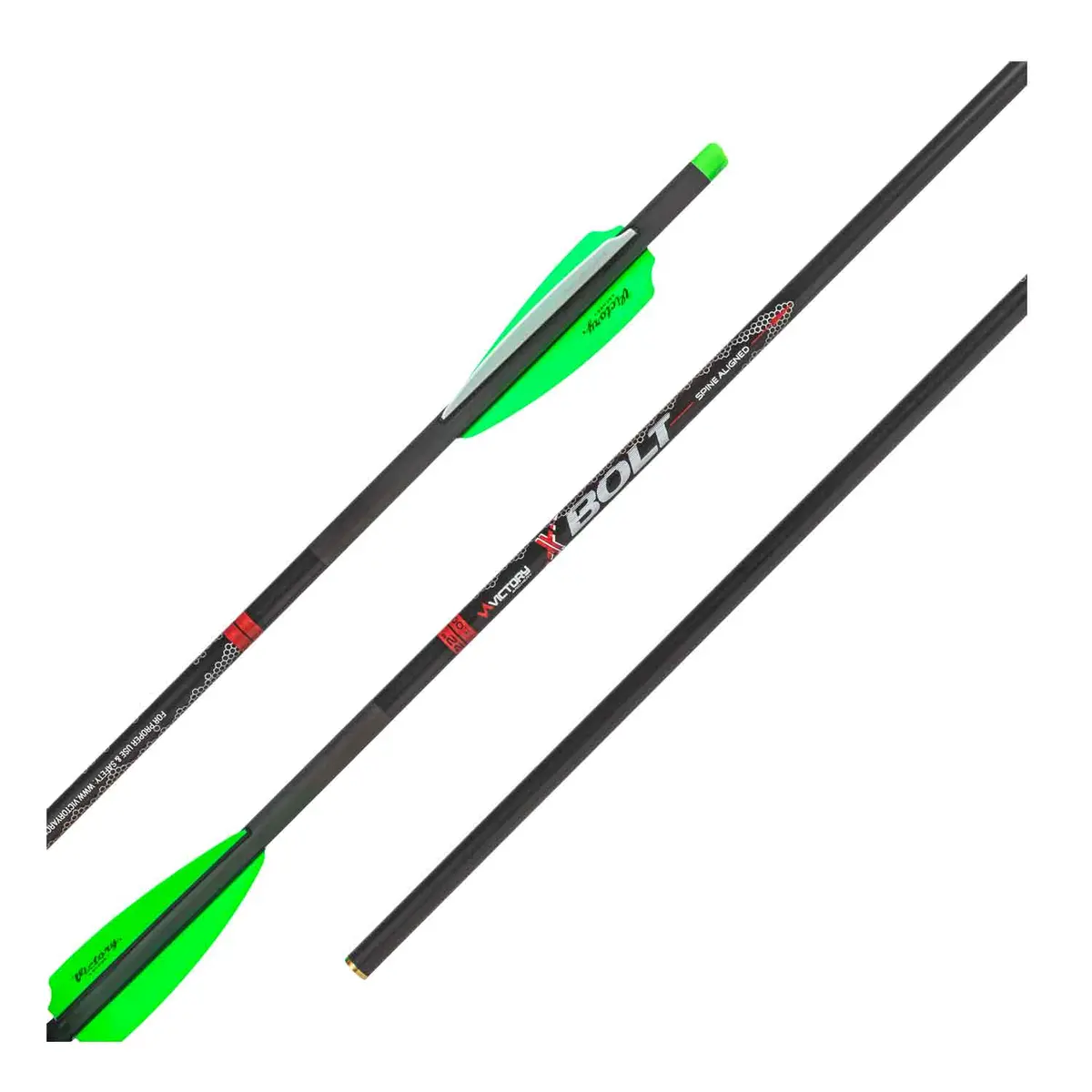 Victory Xbolt Sport 20" Fletched Crossbow Bolts 1