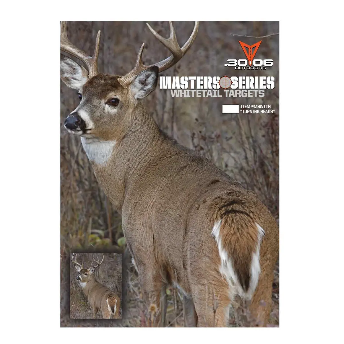 30.06 Masters Series Whitetail Targets (5 Pack) 1