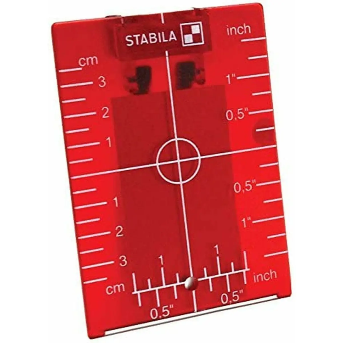 Stabila 07474 Red Beam Laser, Magnetic Ceiling Target Plate 1