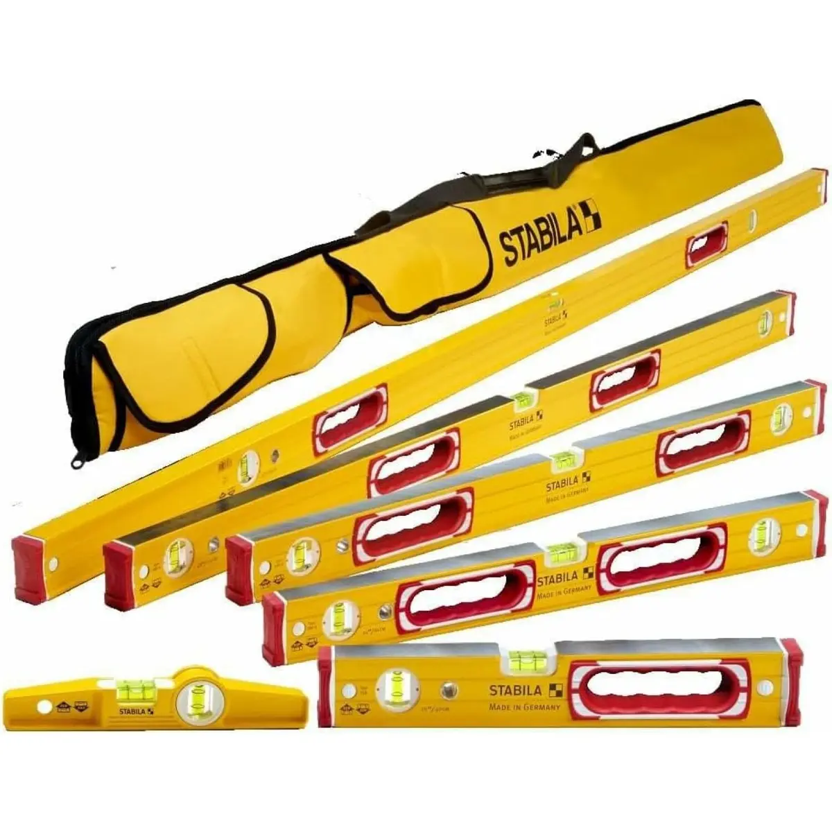 Stabila 78296 Type 196 Classic 6 Level Set & Case 1