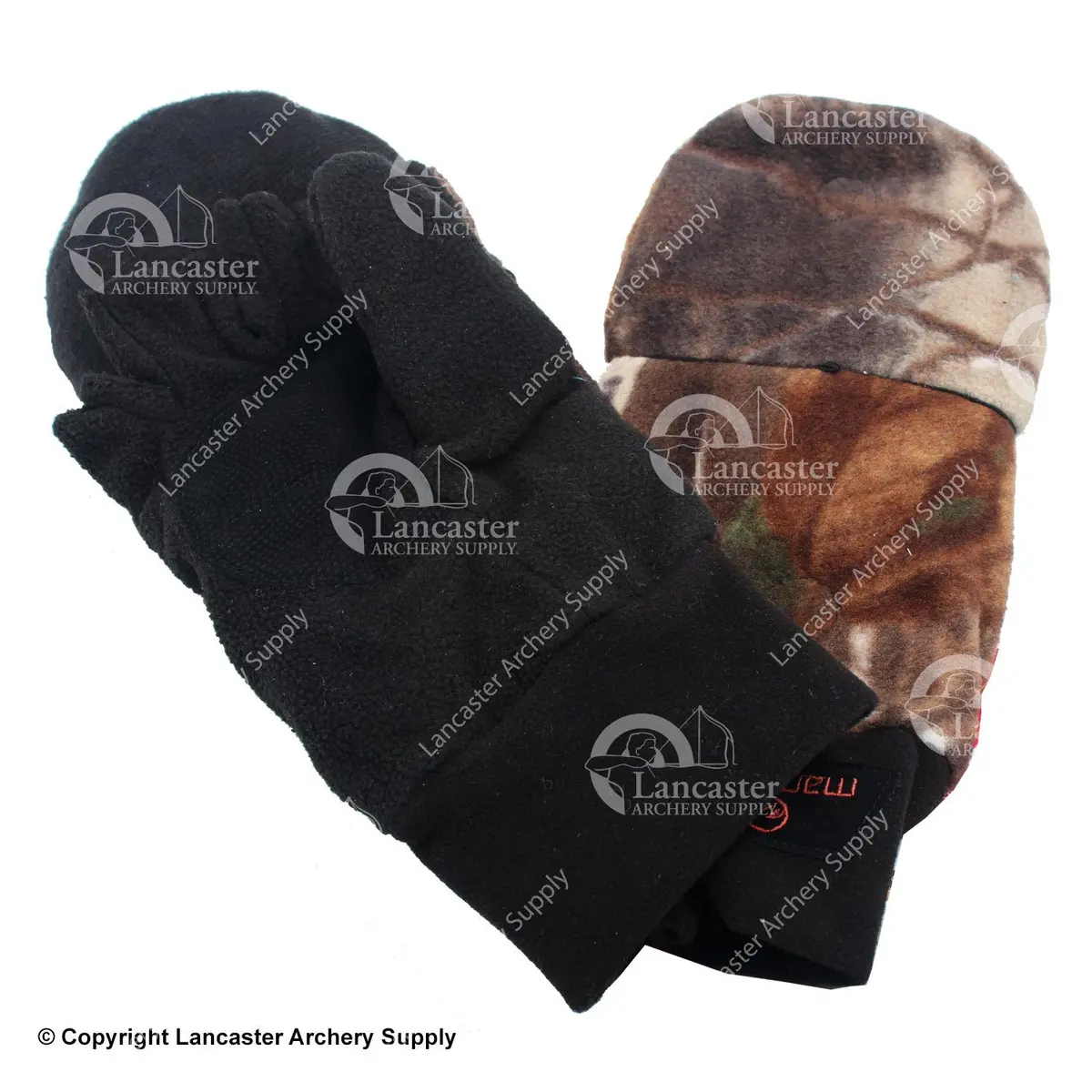 Manzella Bowhunter Touchscreen-Compatible Convertible Hunting Gloves