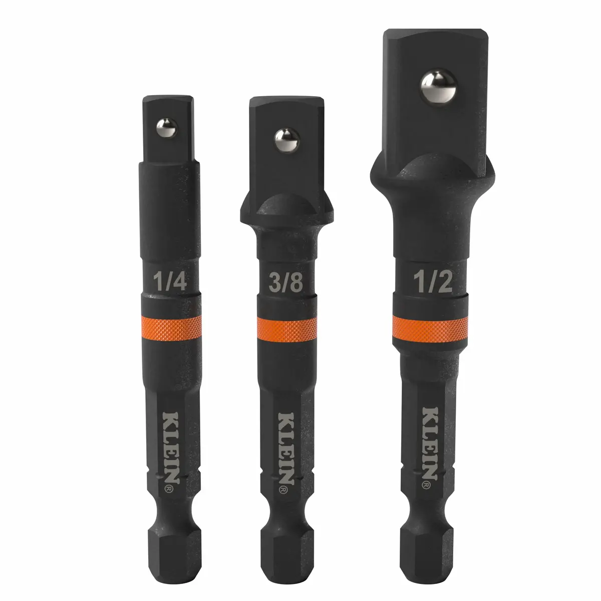 Klein Tools 65030A 3-Inch Impact Socket Adapter Set 1
