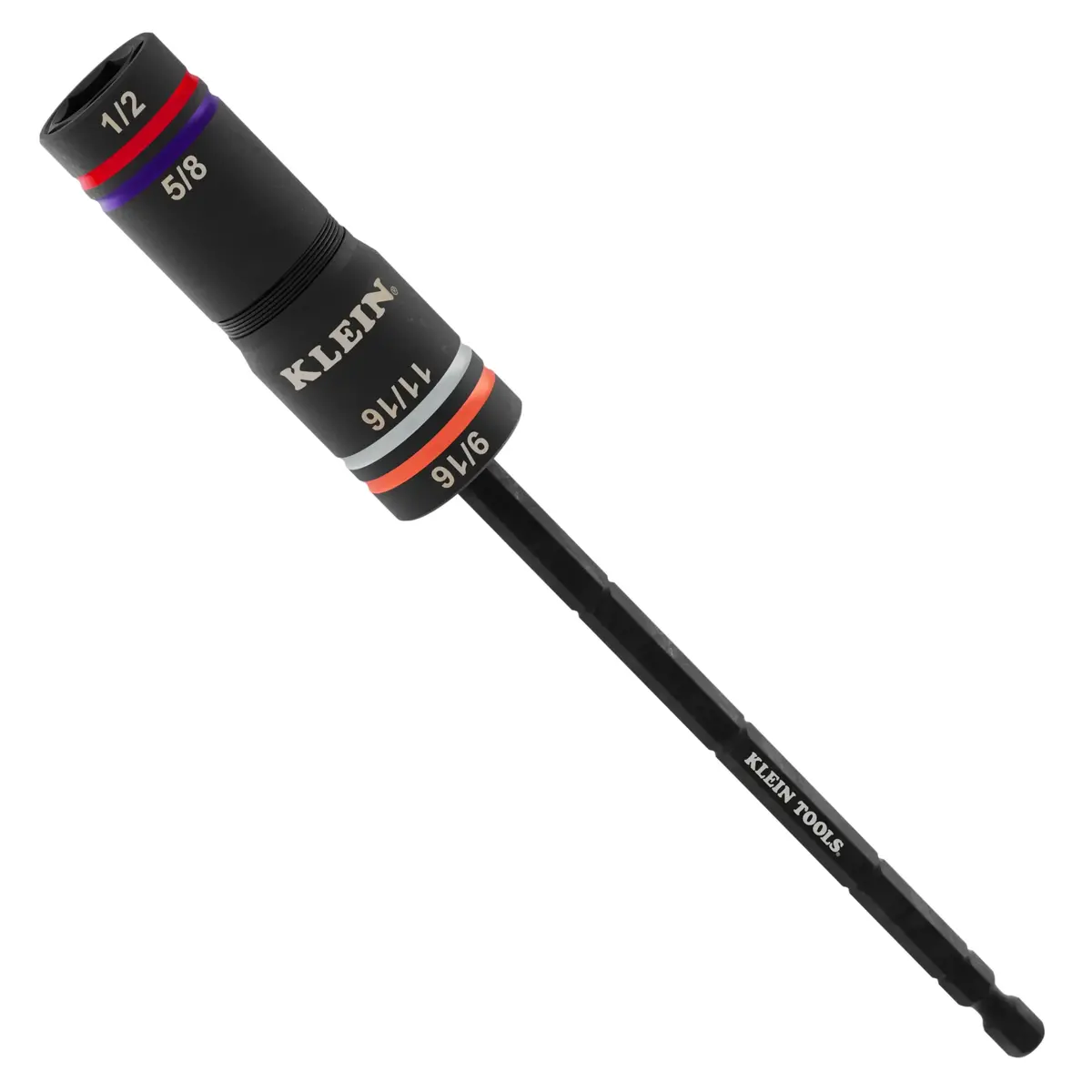 Klein Tools 6512Qs Quad-4 Heavy-Duty Impact Flip Socket, Sae, 2-Piece 1