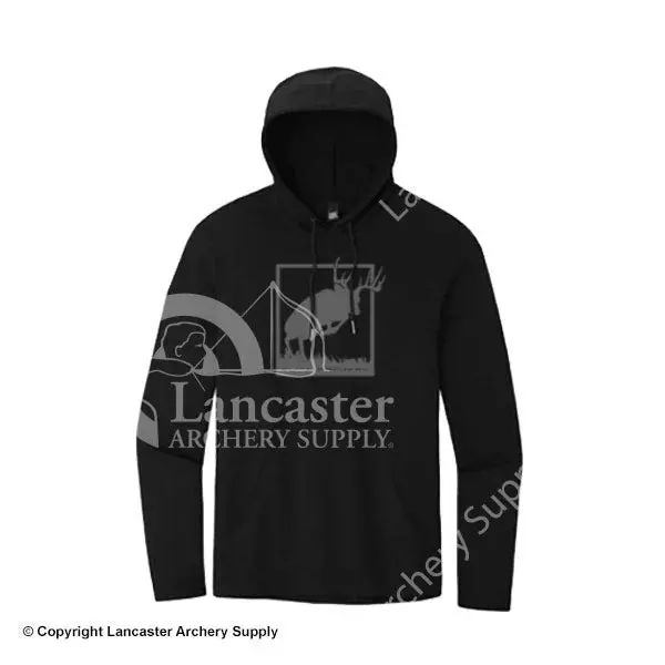 Elite Black Whitetail Hoodie 1