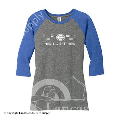 Elite Women's Cut 3/4 Sleeve Tee 1