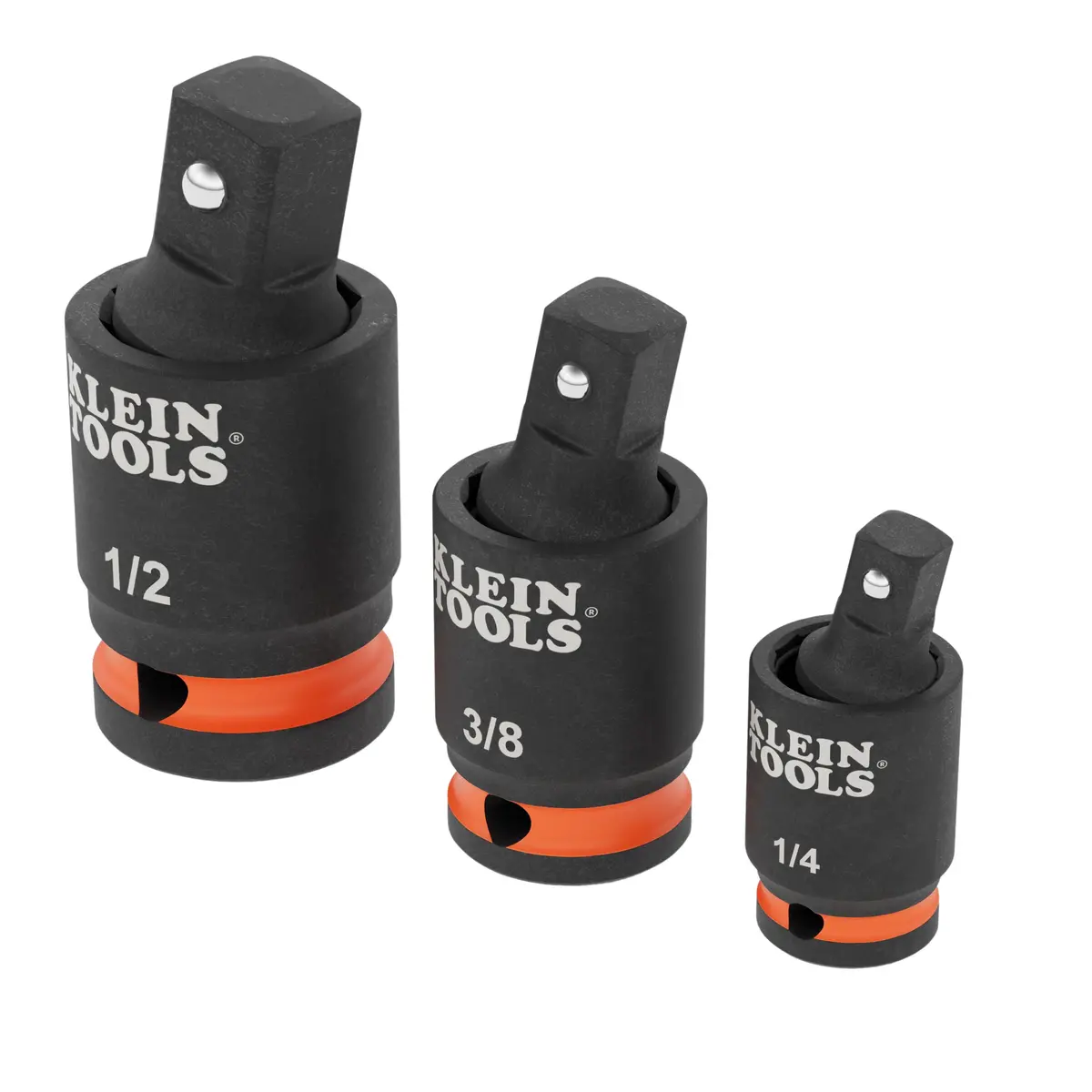 Klein Tools 65843Sw Impact Wrench Swivel Socket Adapter Set, 3 Pc. 1