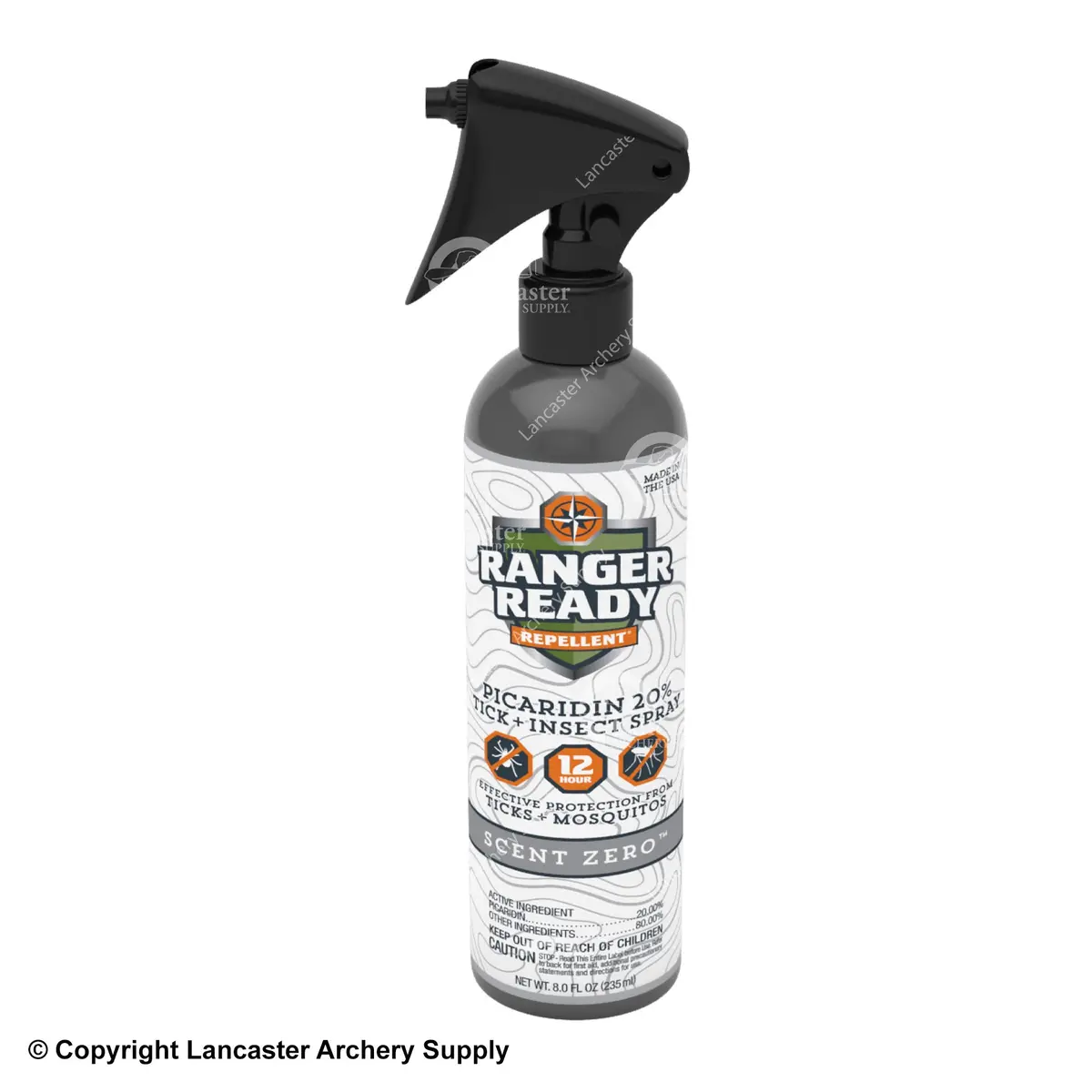 Ranger Ready No Scent Insect Repellent 8 Oz 1