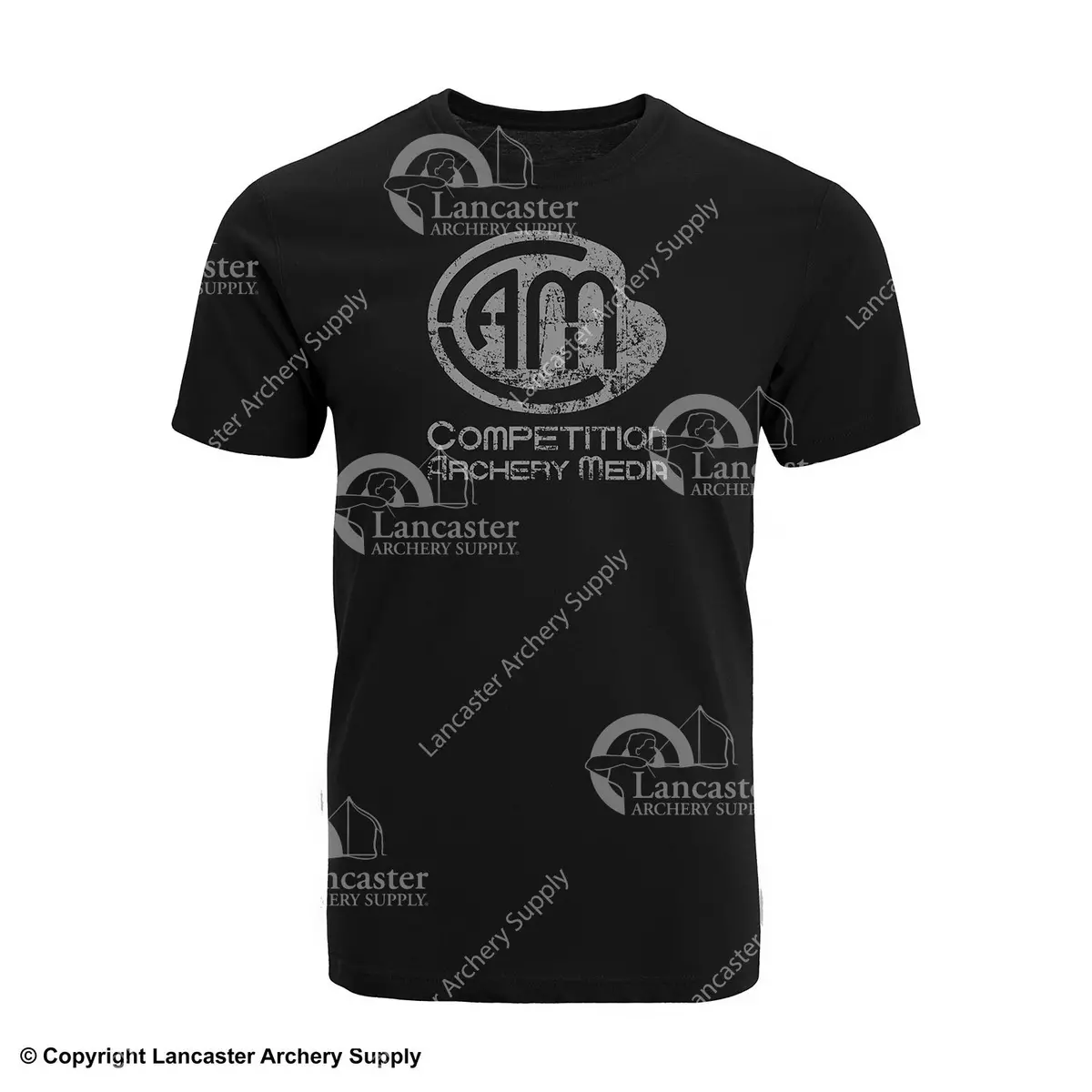Competition Archery Media Black Distressed Tee 1