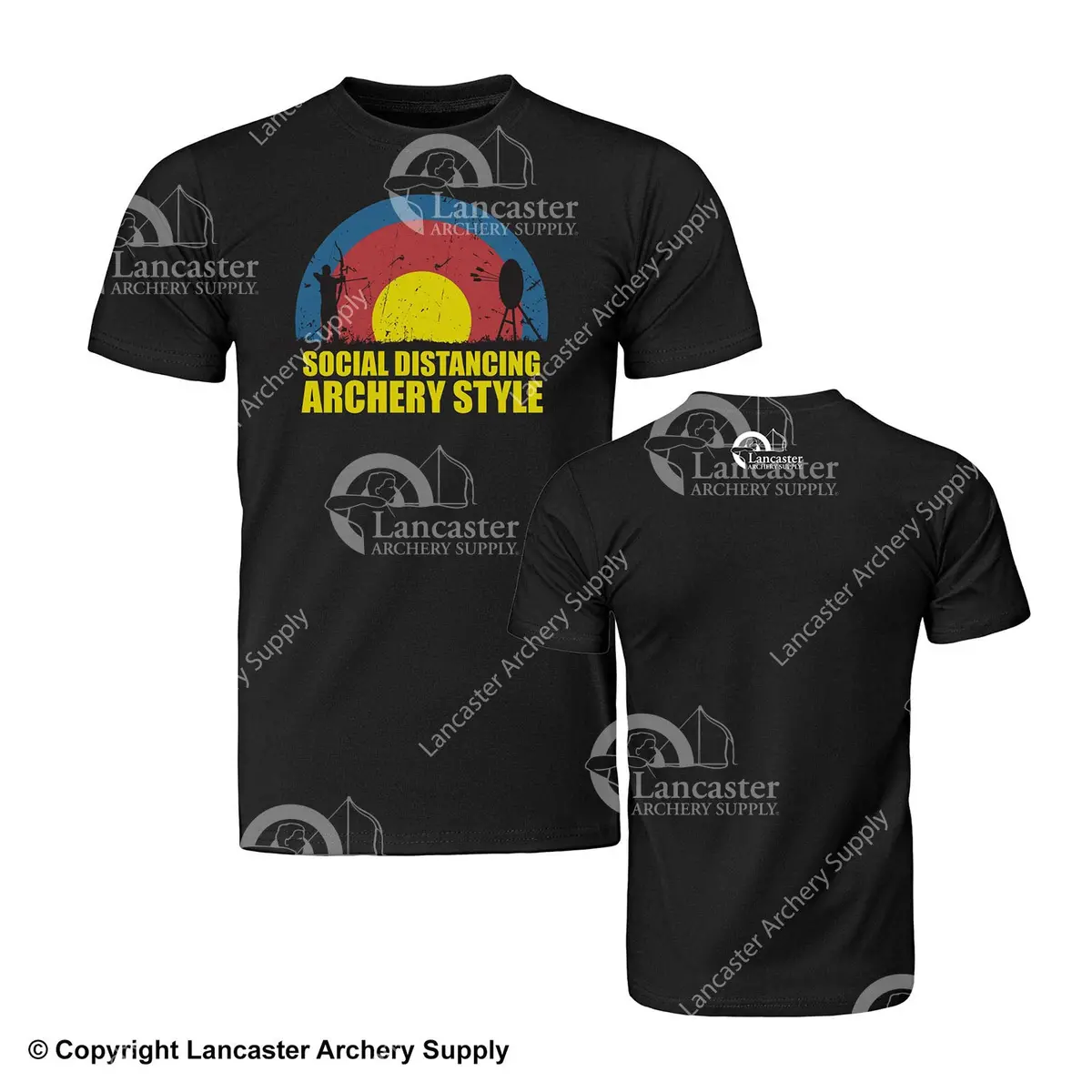 Lancaster Archery Supply Social Distancing Tee 1