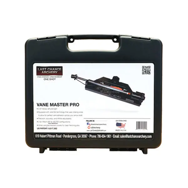 Last Chance Archery Vane Master Pro Molded Case 1