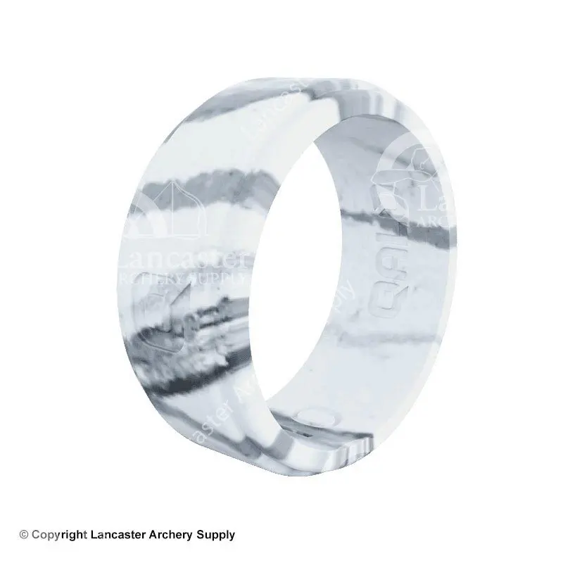 Qalo Men's Marble Step Edge Silicone Ring 1