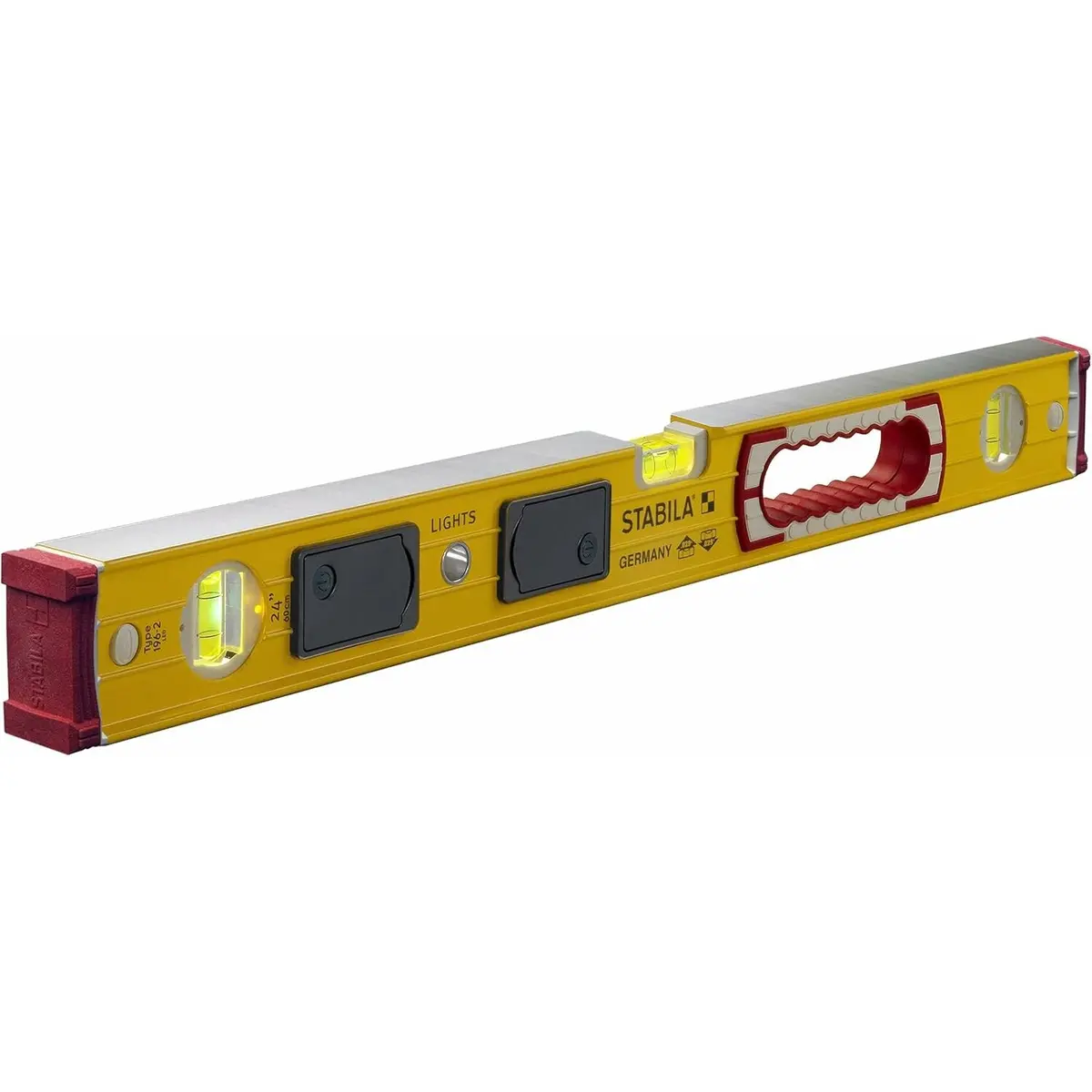 Stabila 39324 Type 196-2 Led Lighted Levels 24 Inch 1