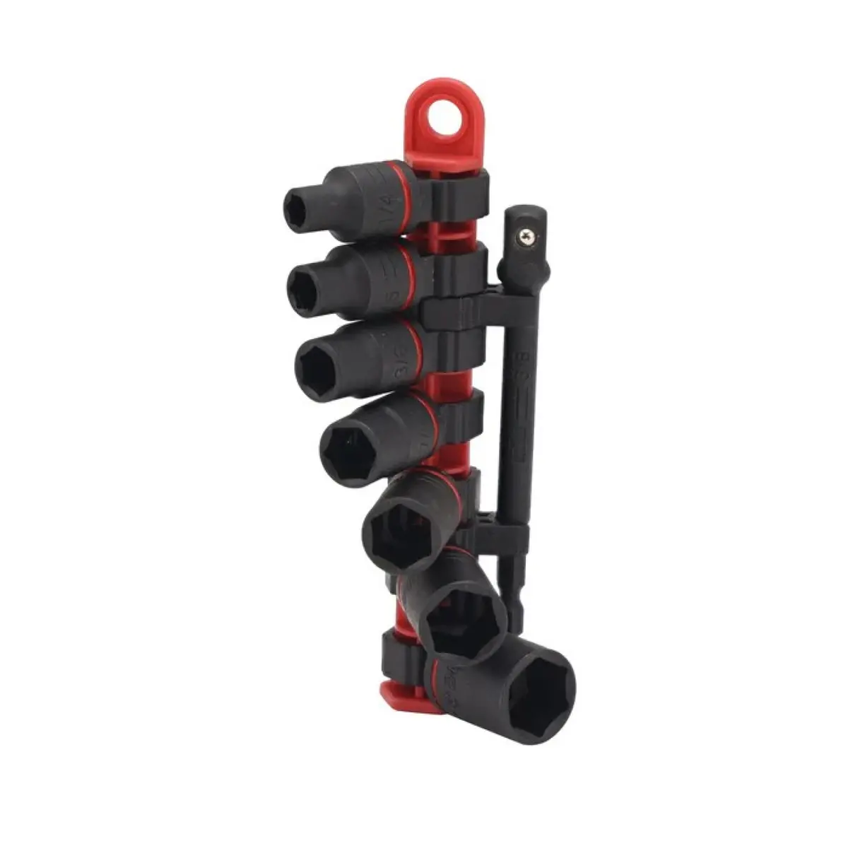 Wiha Tools 72093 Sae Impact Socket Set, 3/8" Drive, 8 Pc. 1