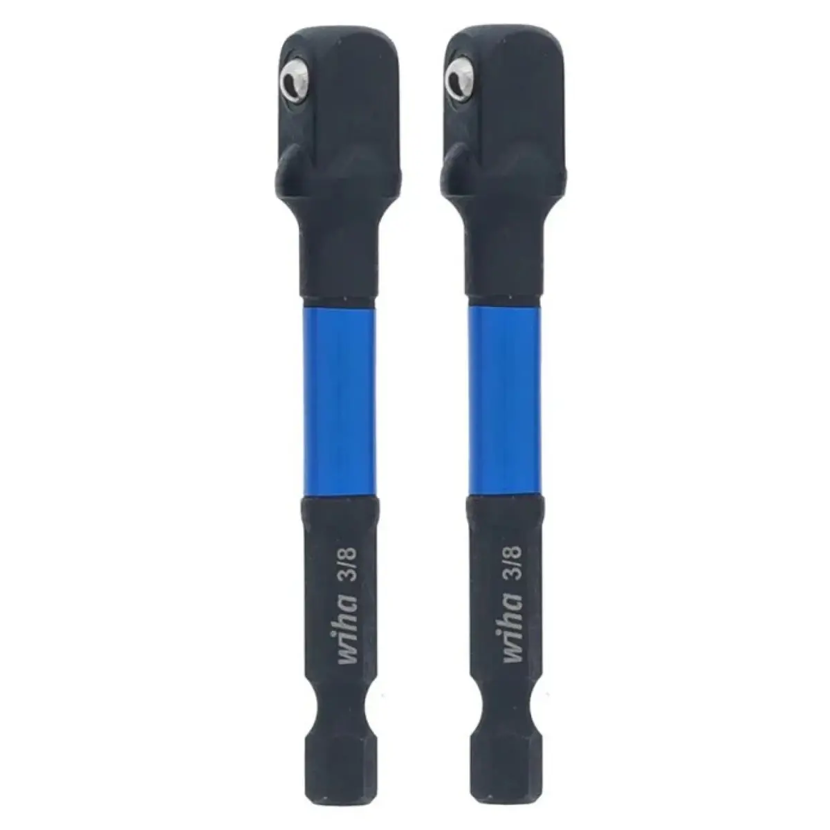 Wiha Tools 72191 Square Drive Impact Adapter, 3/8", 2-Pack 1