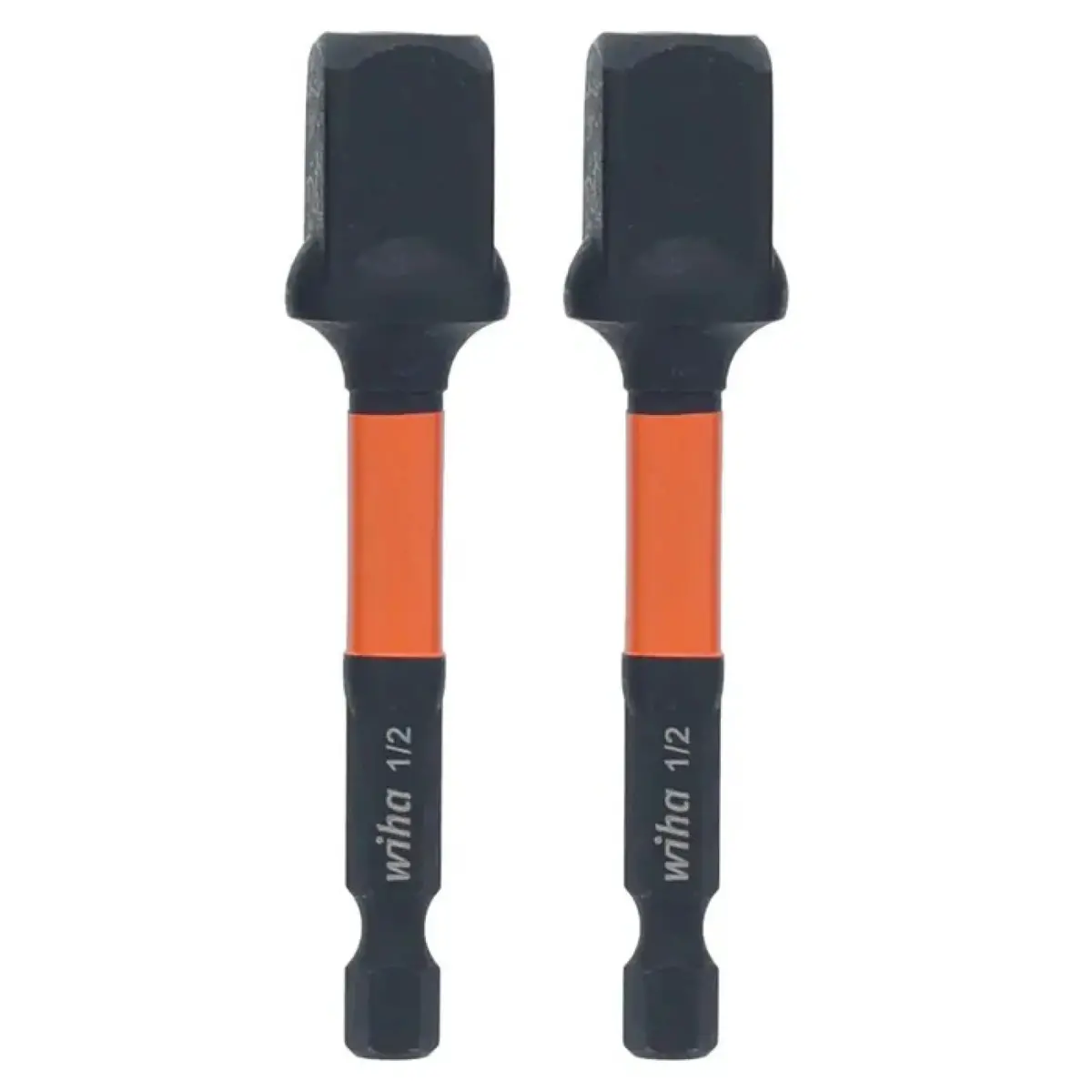 Wiha Tools 72192 Square Drive Impact Adapter, 1/2", 2-Pack 1