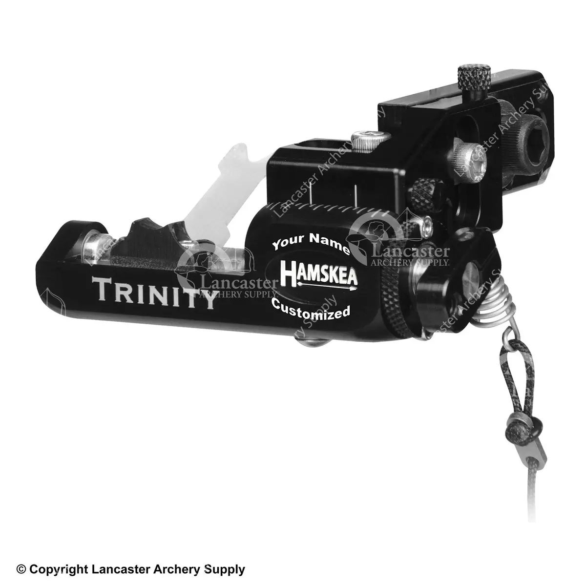 Hamskea Trinity Target Pro Custom Engraved Arrow Rest 1