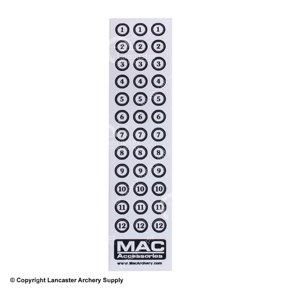 Merlin Mac Arrow Number Decals 1