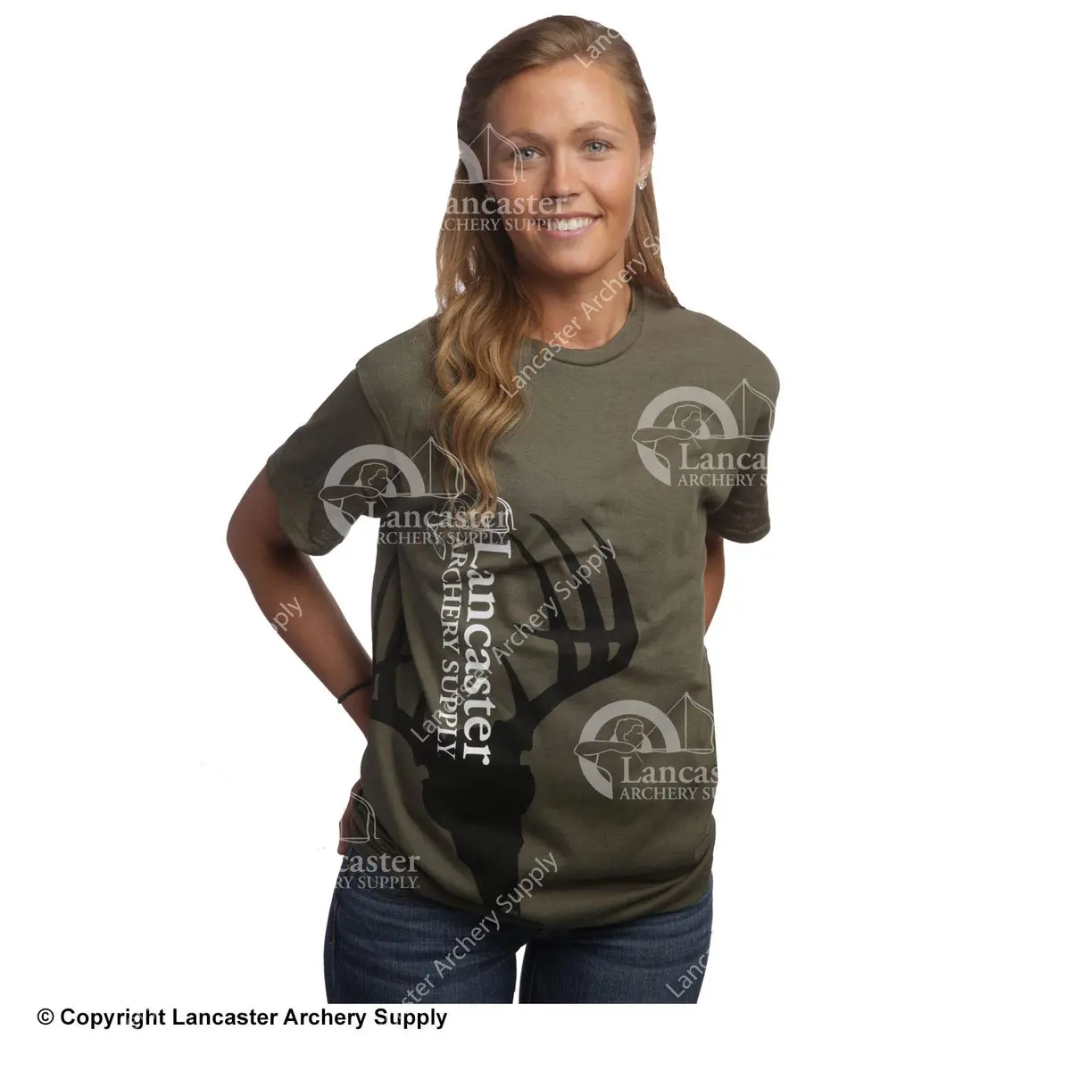 Lancaster Archery Supply Bowhunting Antler T-Shirt 1