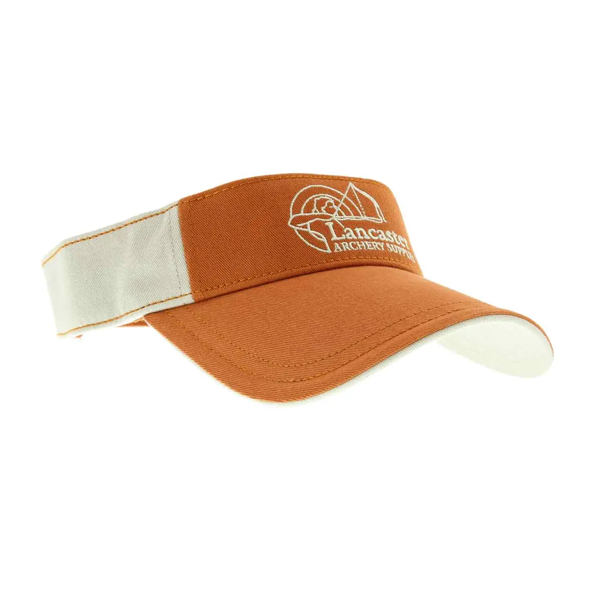 Lancaster Archery Supply Visor (Orange/Khaki) 1