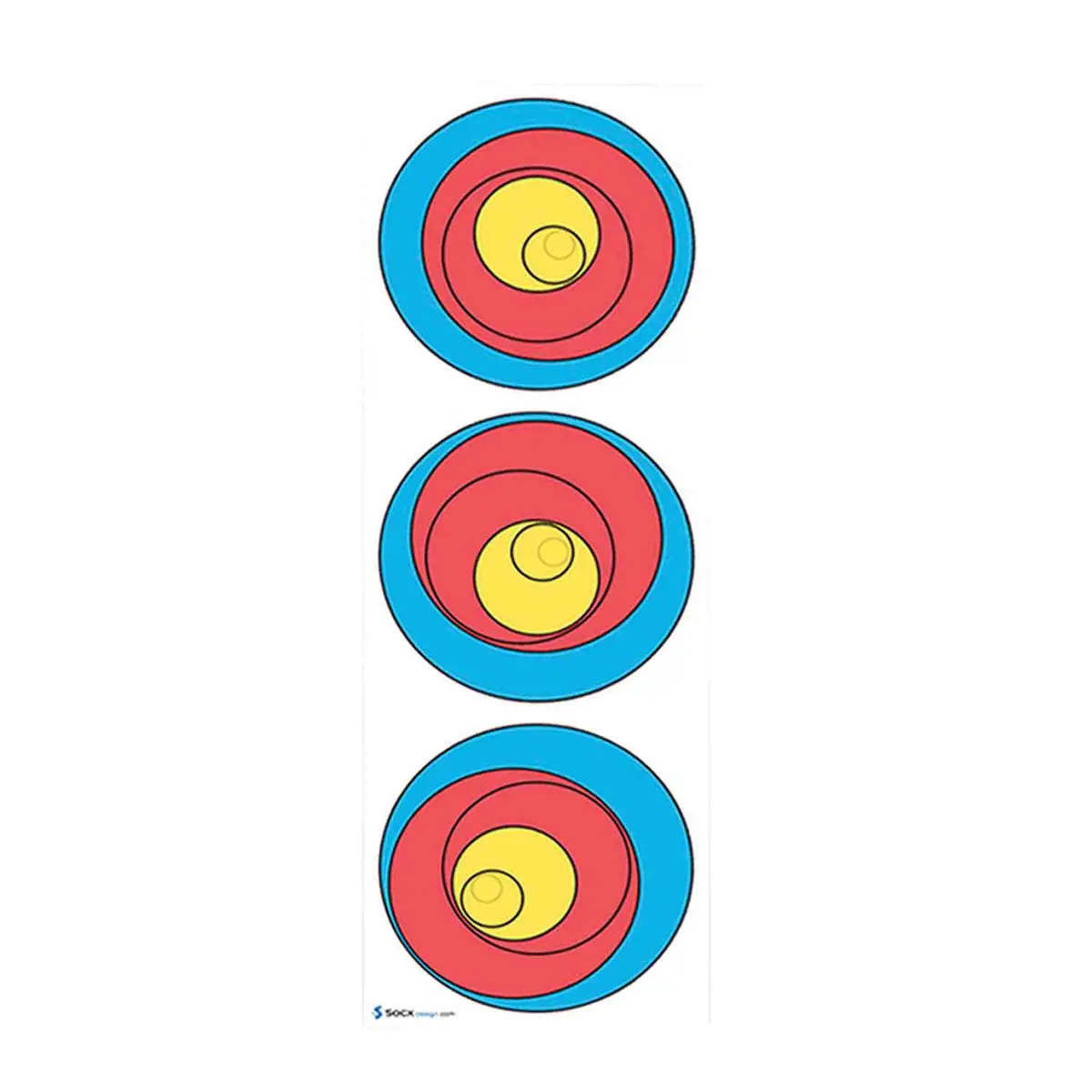 Vertical Differential Learning Target Face 1