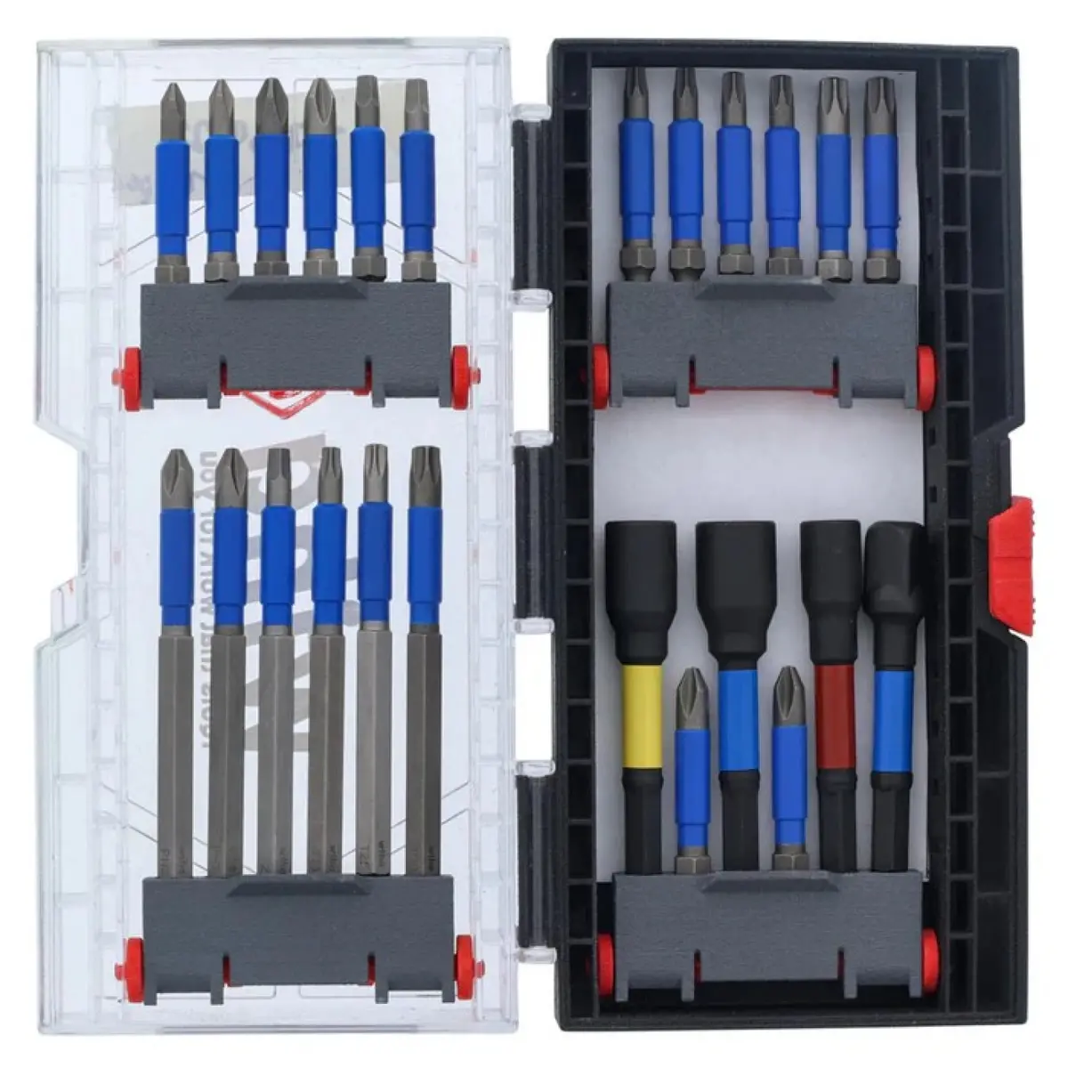 Wiha Tools 76821 Terminatorblue Impact Bit Set With Nut Setters & Adapter, 24 Pc. 1