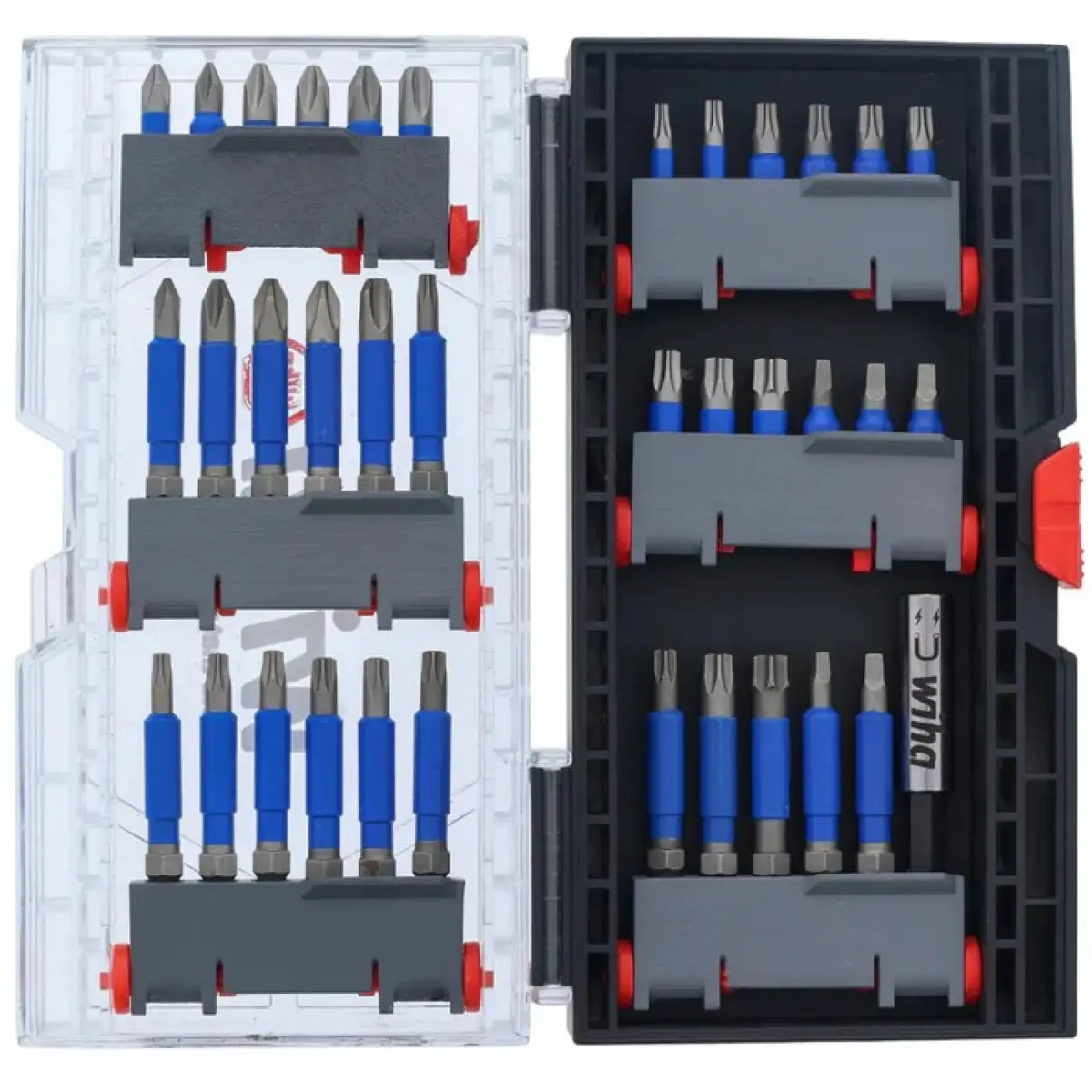 Wiha Tools 76836 Terminatorblue Impact Bit Set, 36 Pc. 1