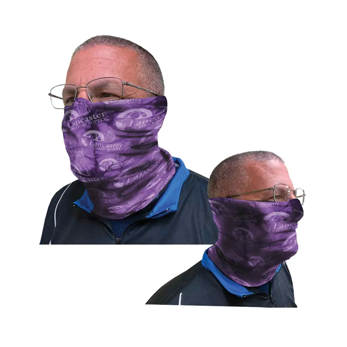 Buff Lancaster Archery Supply Tie-Dye Facemask 1