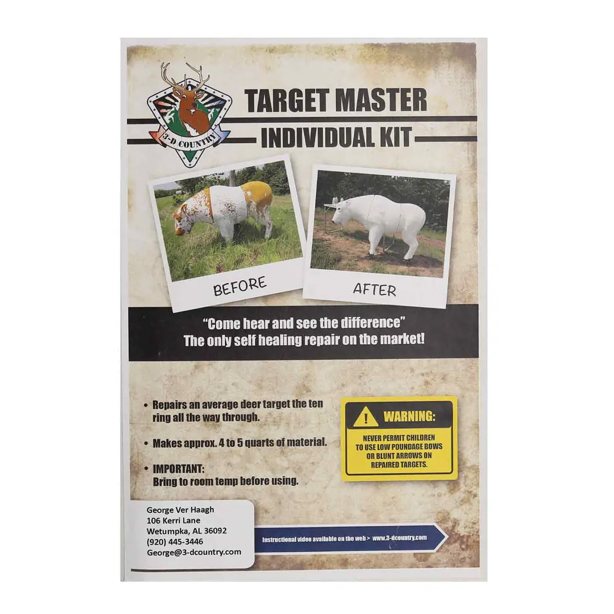 3D Country Single Target Repair Kit 1