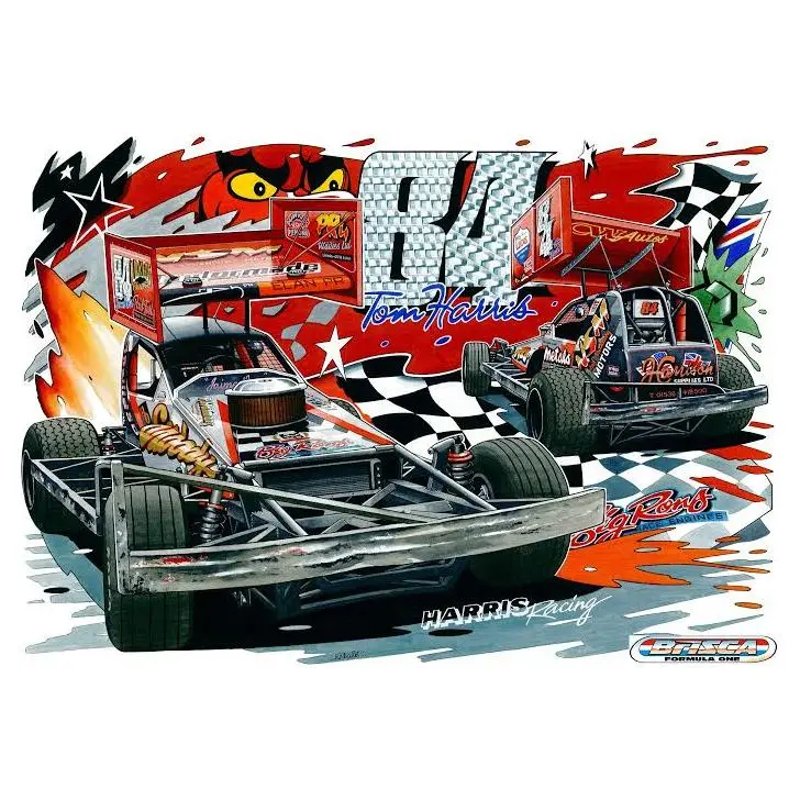 Brisca F1 #84 Tom Harris Print 1