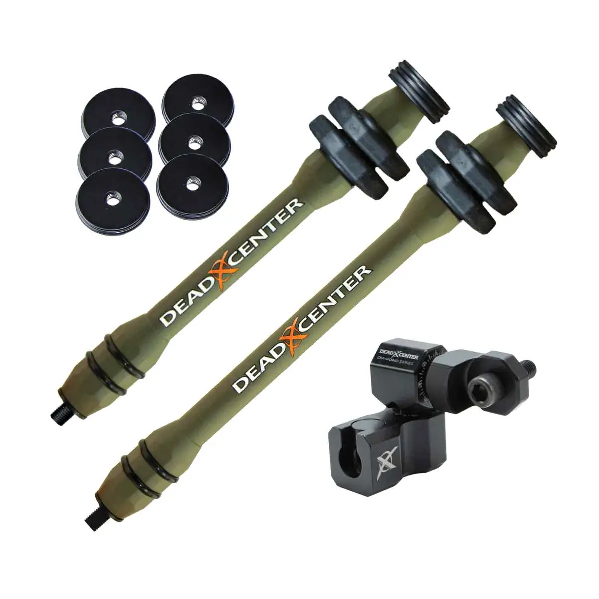 Dead Center Dead Level V2 Hunter Lite Stabilizer Kit (10" & 8") 5